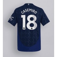 Manchester United Casemiro #18 Vonkajší futbalový dres 2024-25 Krátky Rukáv